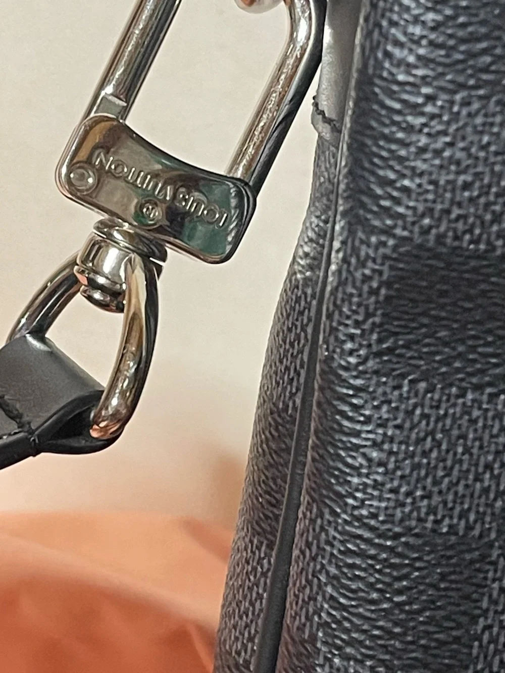 Louis Vuitton Monogram Eclipse Explorer Briefcase Black  Monogram W/ Strap
